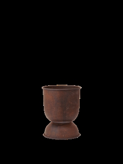 Hourglass urtepotteskjuler rust i extra-small fra Ferm Living